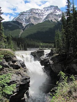 Athabasca Falls & Mt. Kerkeslin